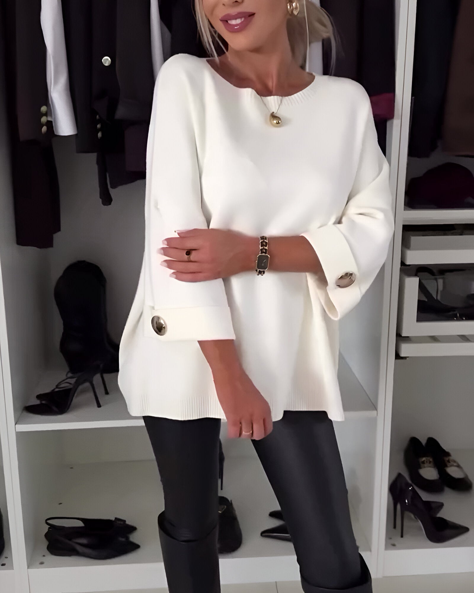 Janelle – Suéter informal con estilo