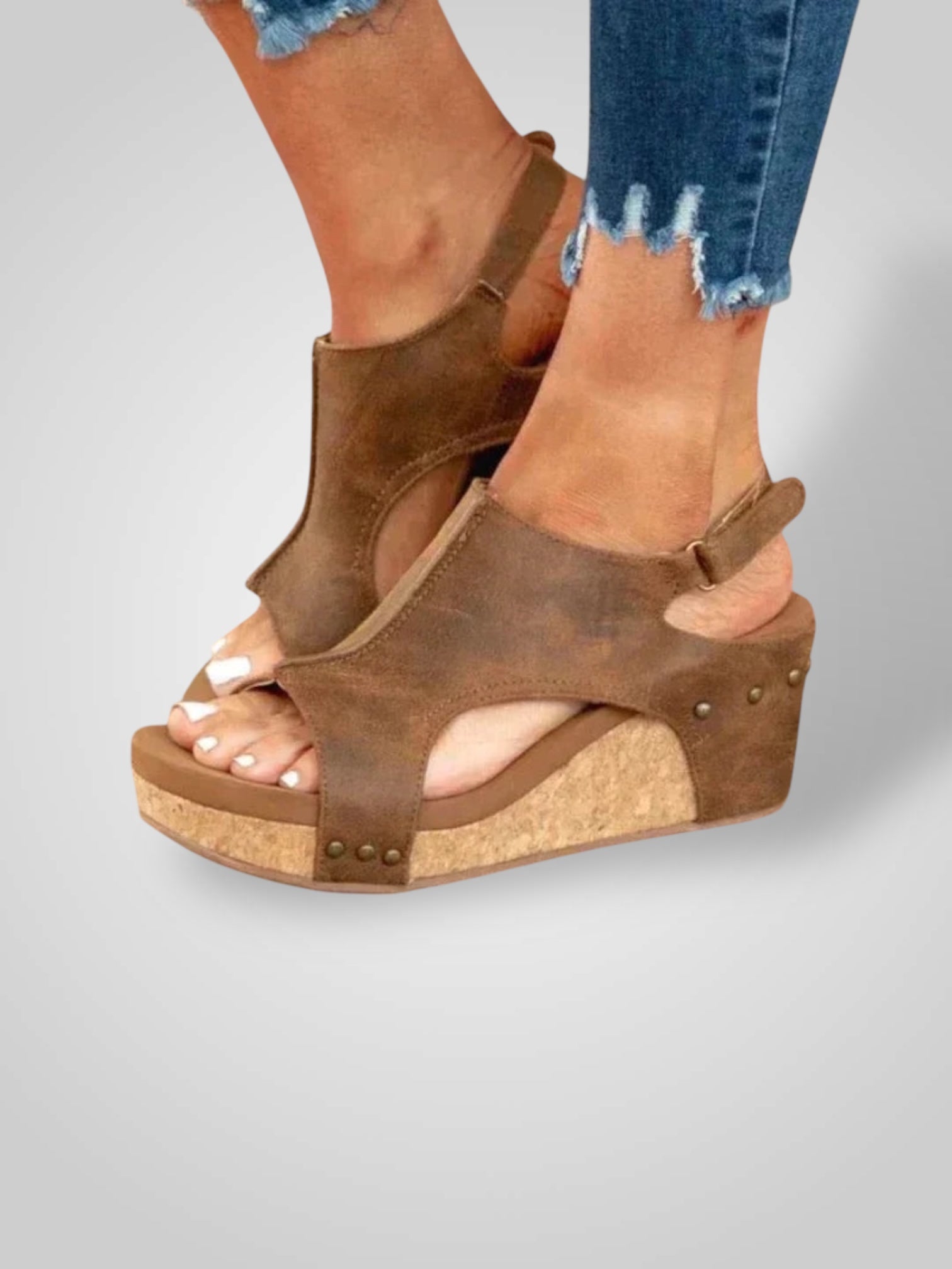 Cora | Sandalias ortopédicas de cuero