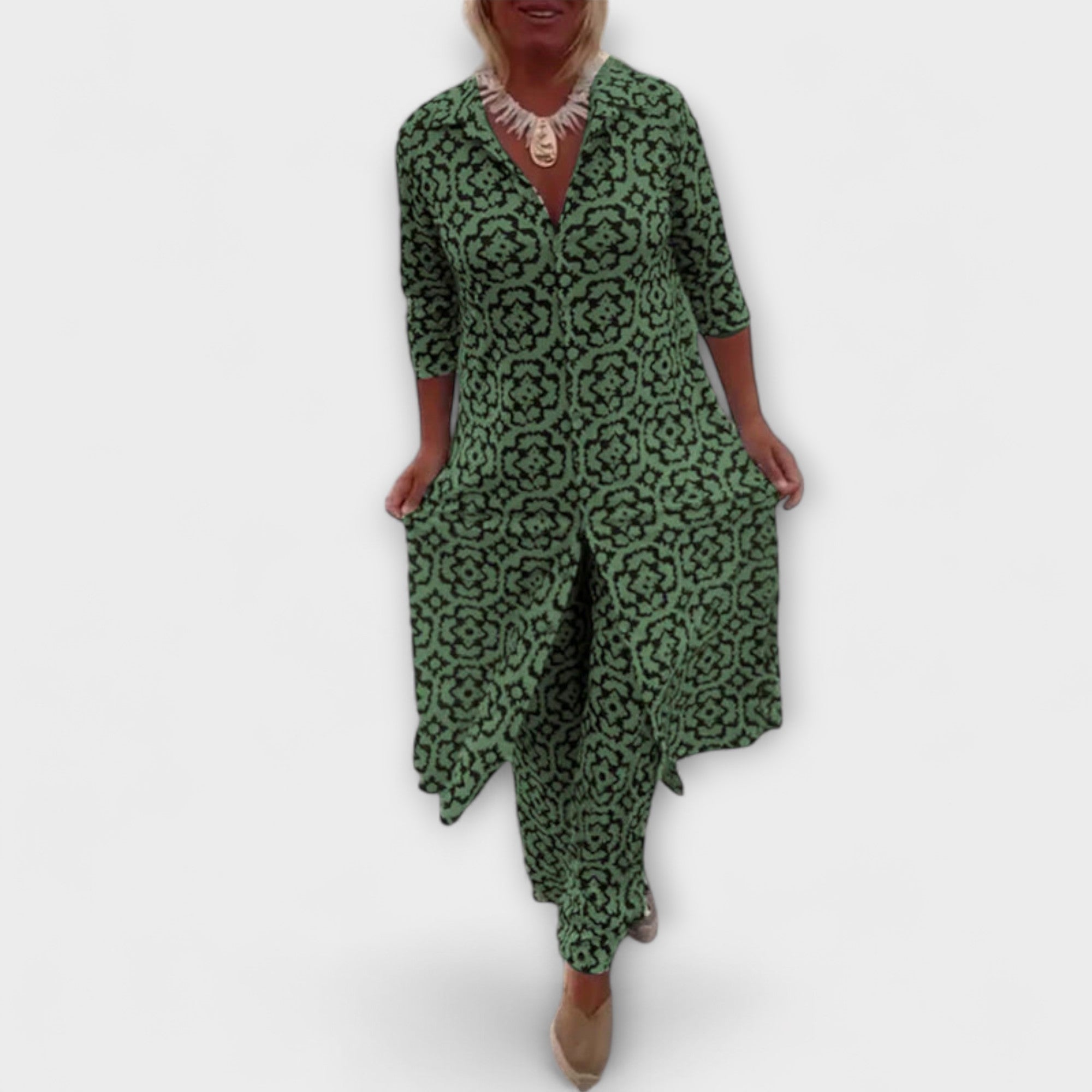 Camila - Elegante conjunto geométrico