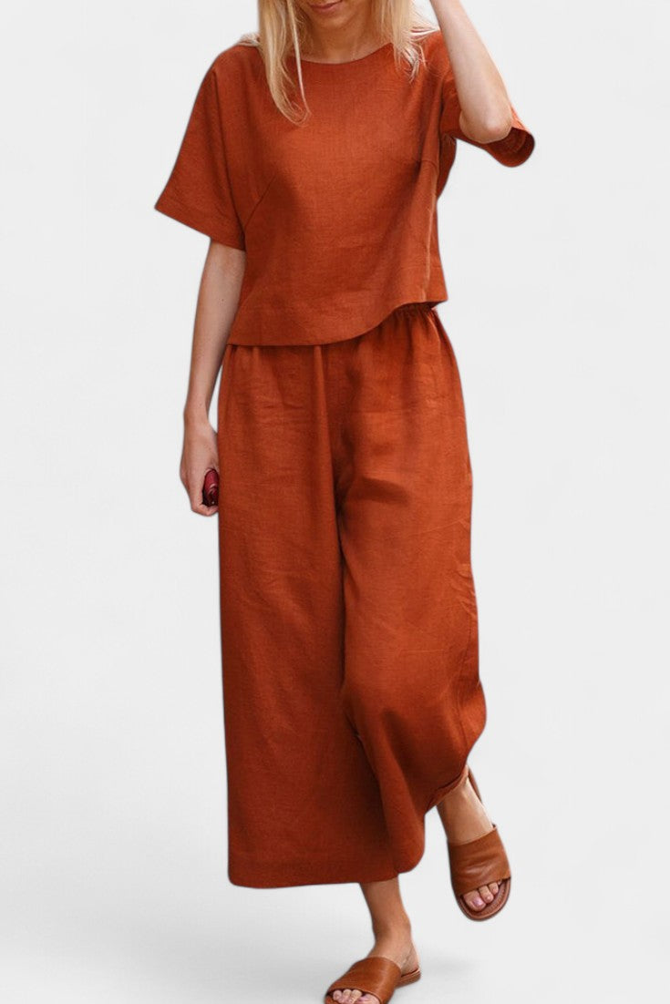 Conjunto de verano vintage de Yvette