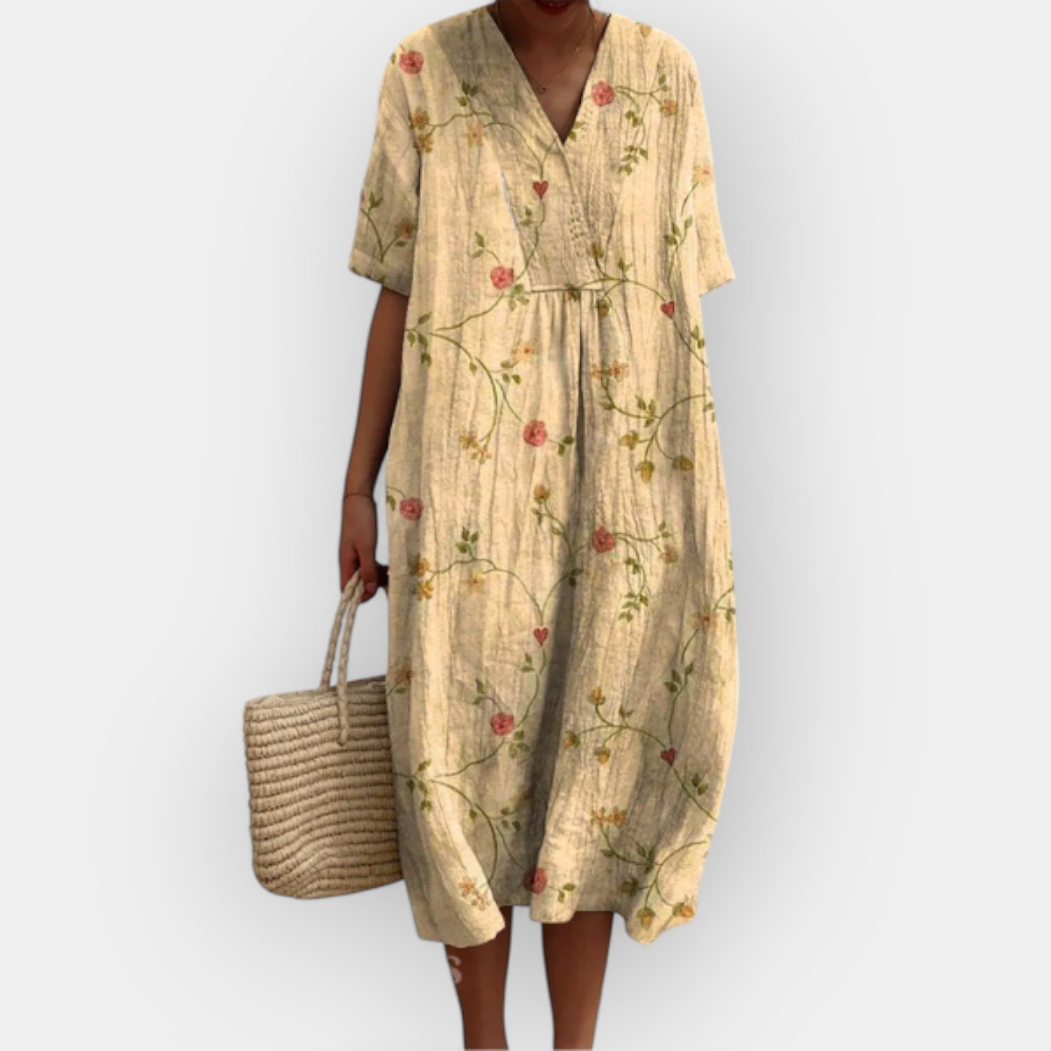 Vestido floral para días calurosos