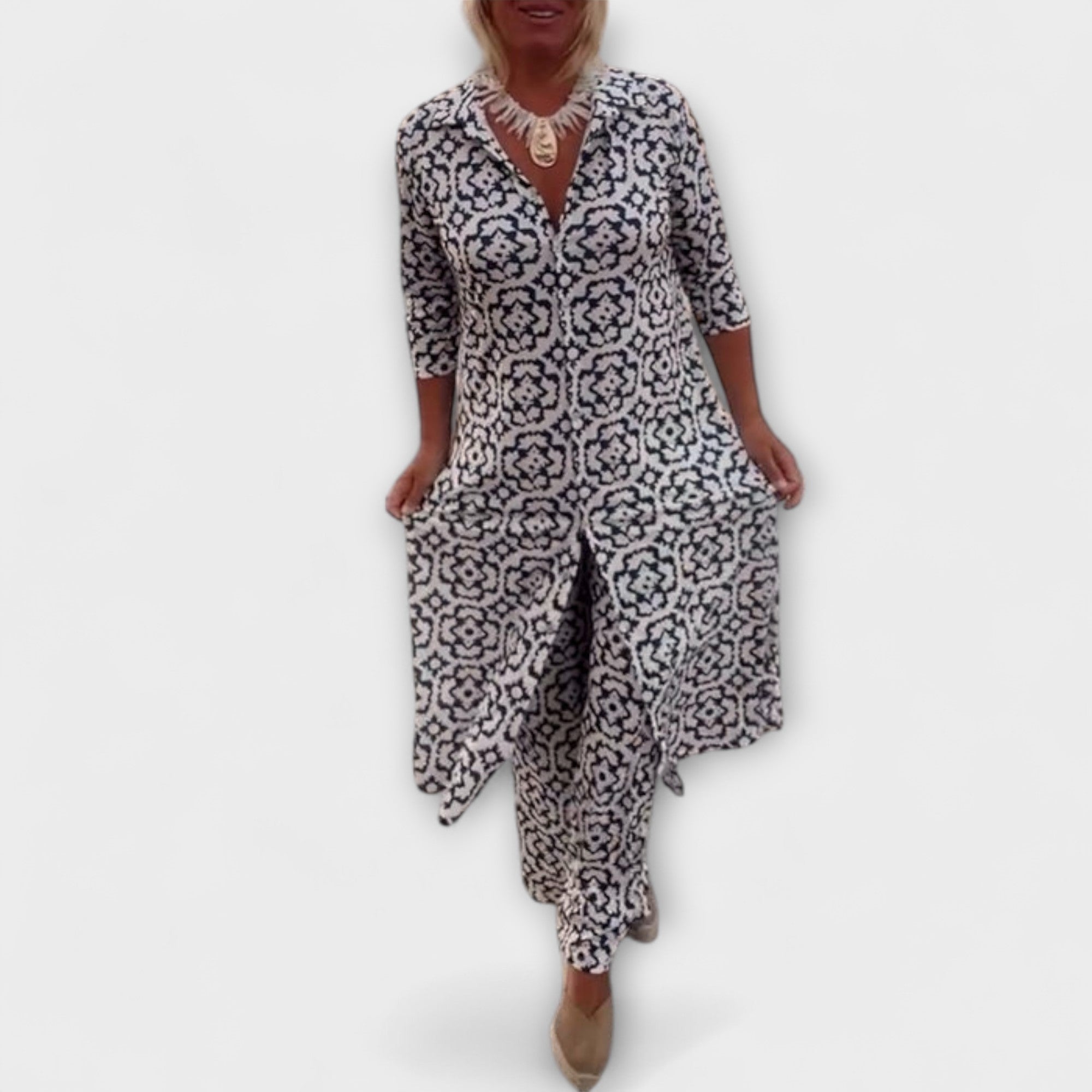 Camila - Elegante conjunto geométrico