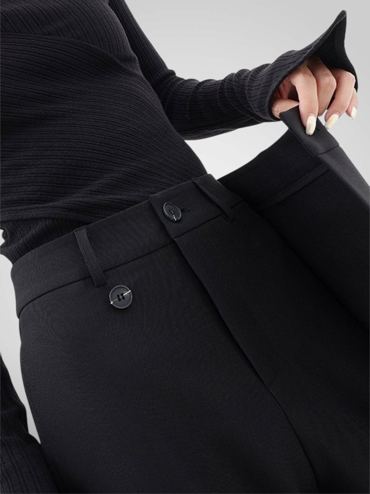 Aimee | Pantalones asimétricos de capas