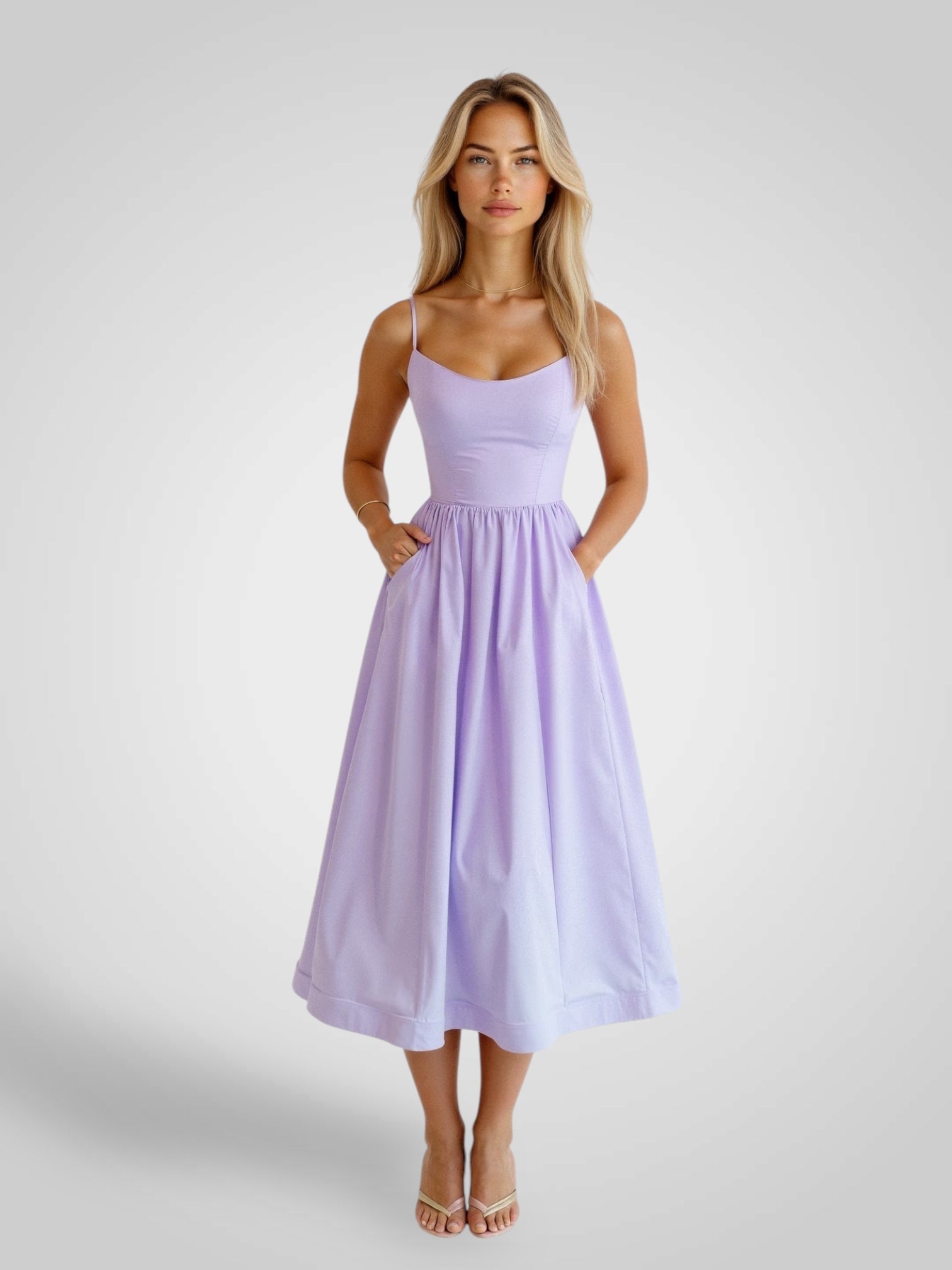 Alexa | Vestido midi para mujer