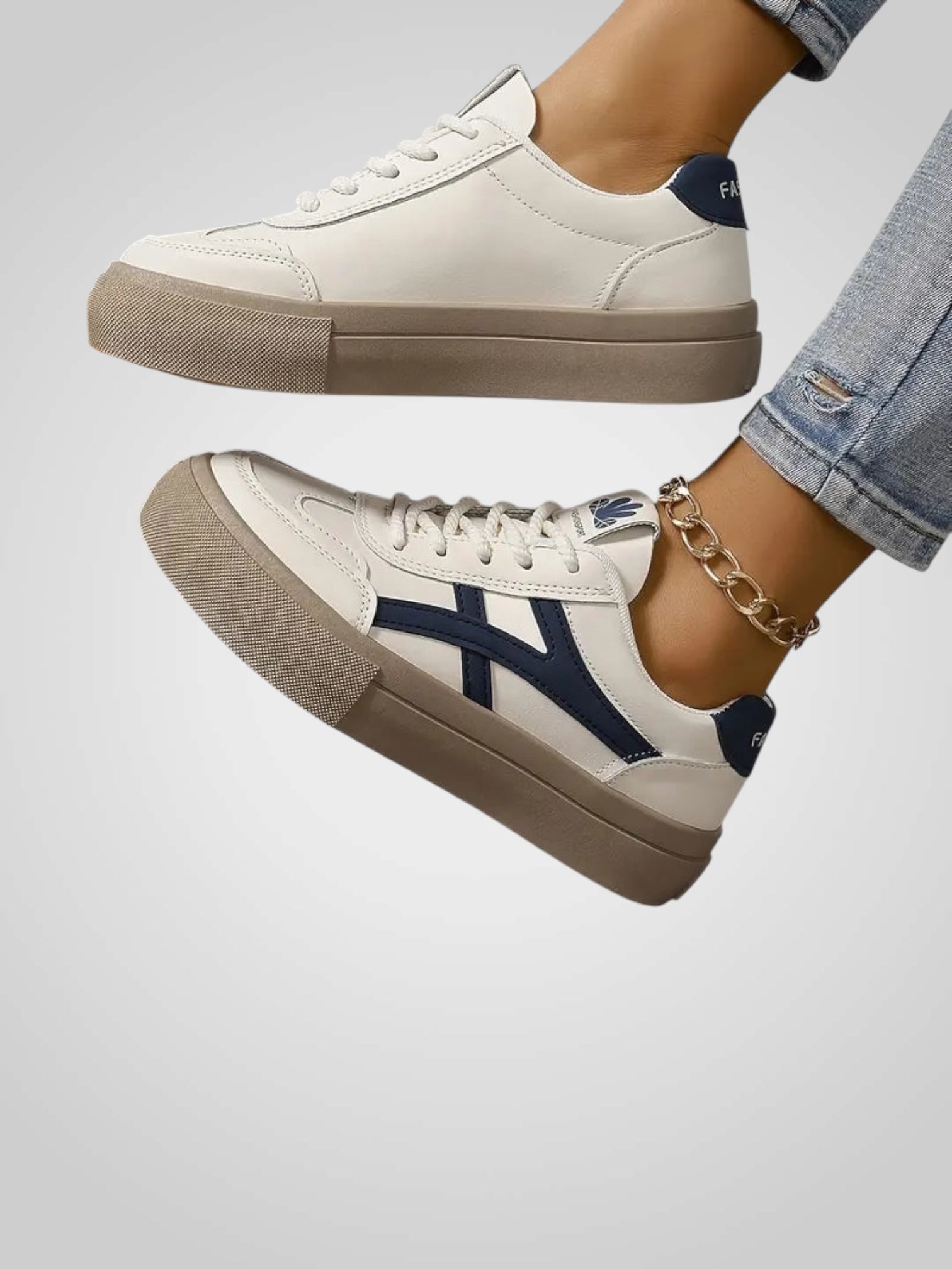 Lucy | Zapatillas cómodas de suela gruesa para mujer