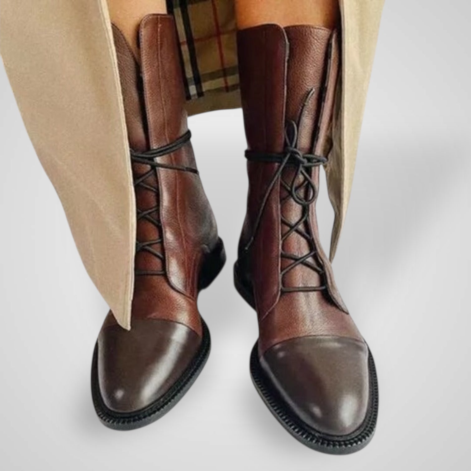 Viji | Botines elegantes de piel sin animales para mujer