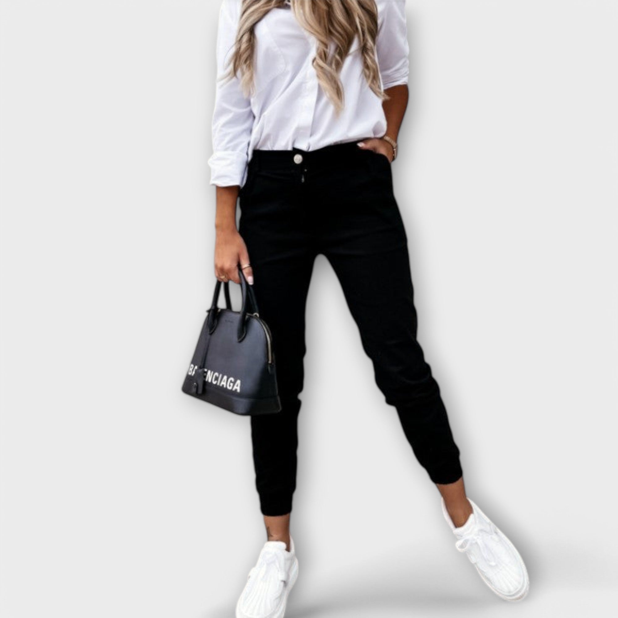 Melania - Pantalones elásticos