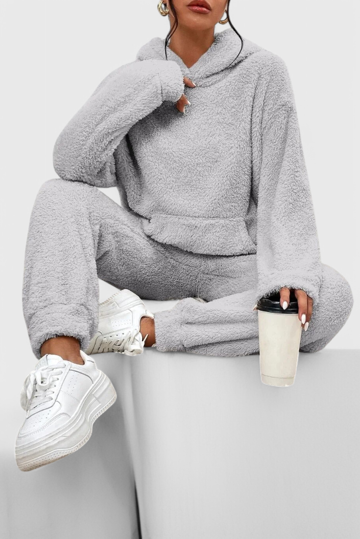 Conjunto de salón de peluche supersuave Billie