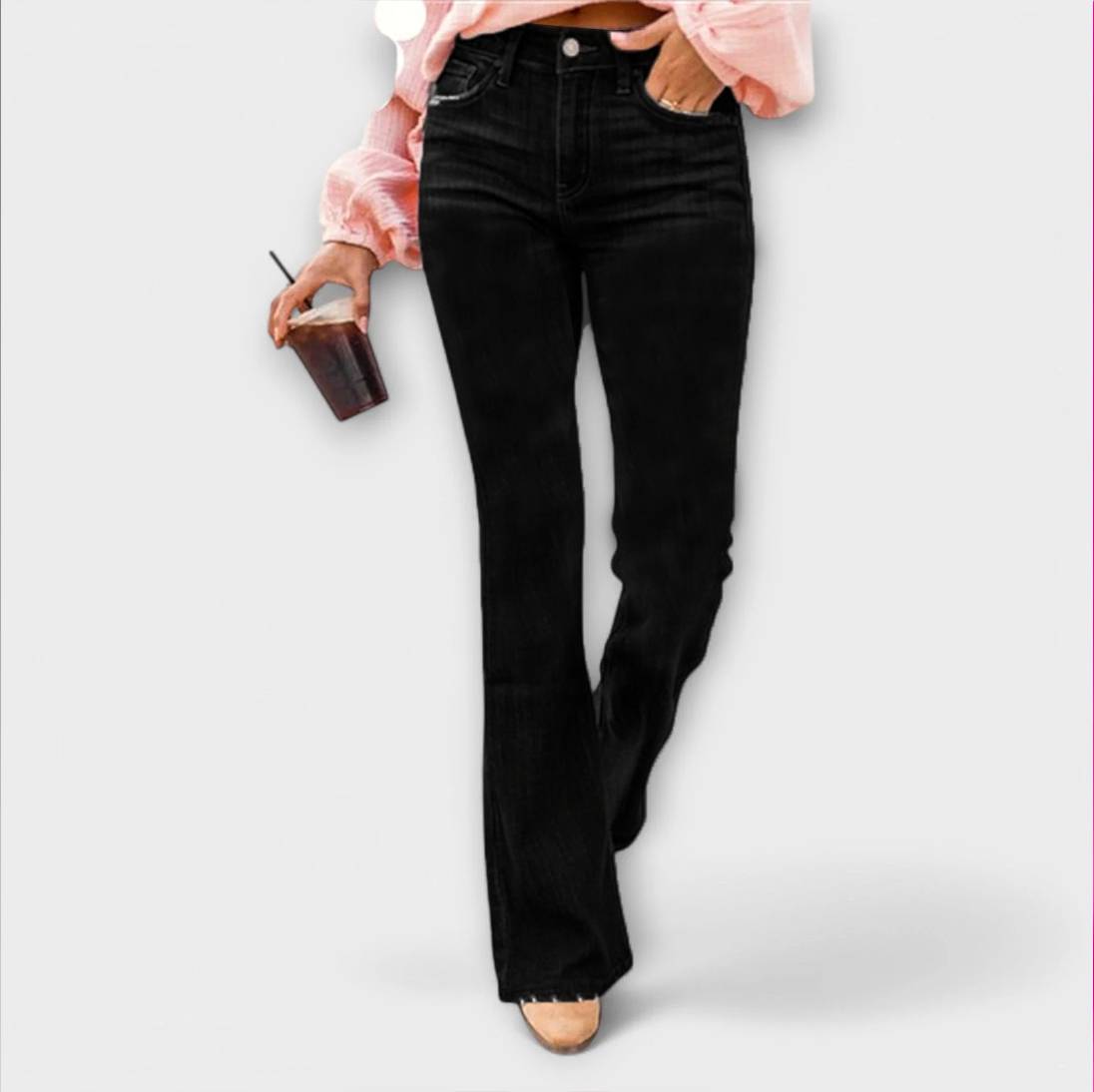 Pantalones elásticos cómodos