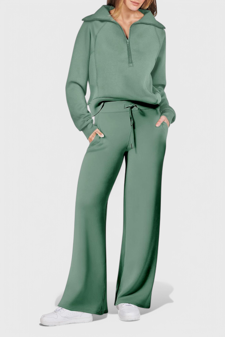 Conjunto de dos piezas de manga larga Berken