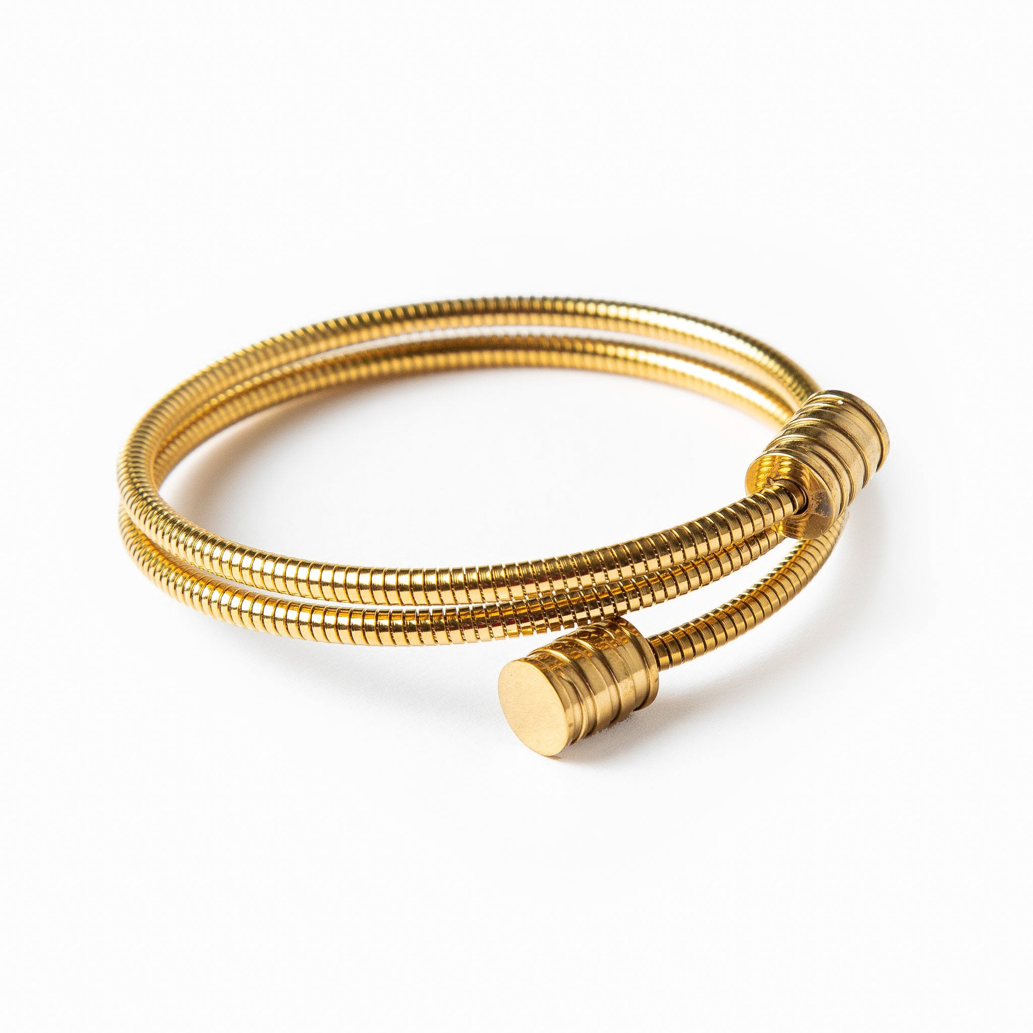 Pulsera Twister de oro