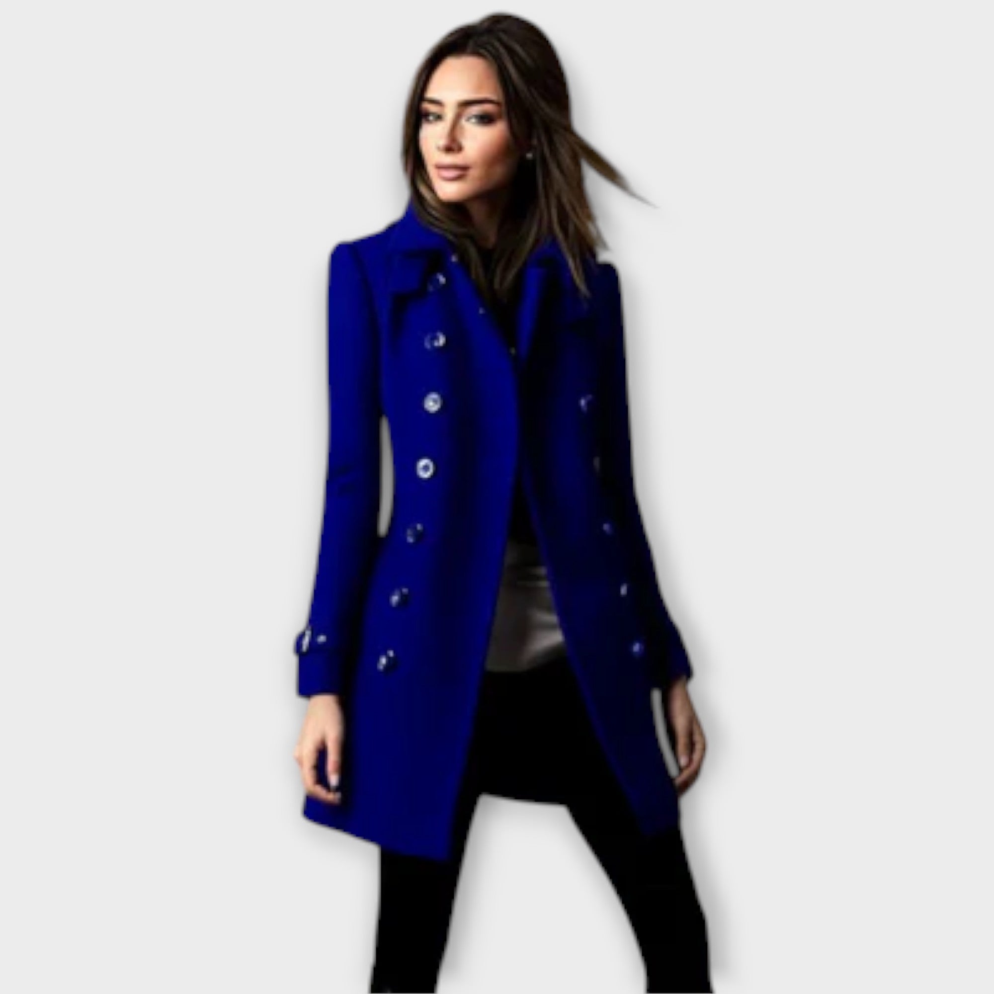 Linda - Gabardina cruzada