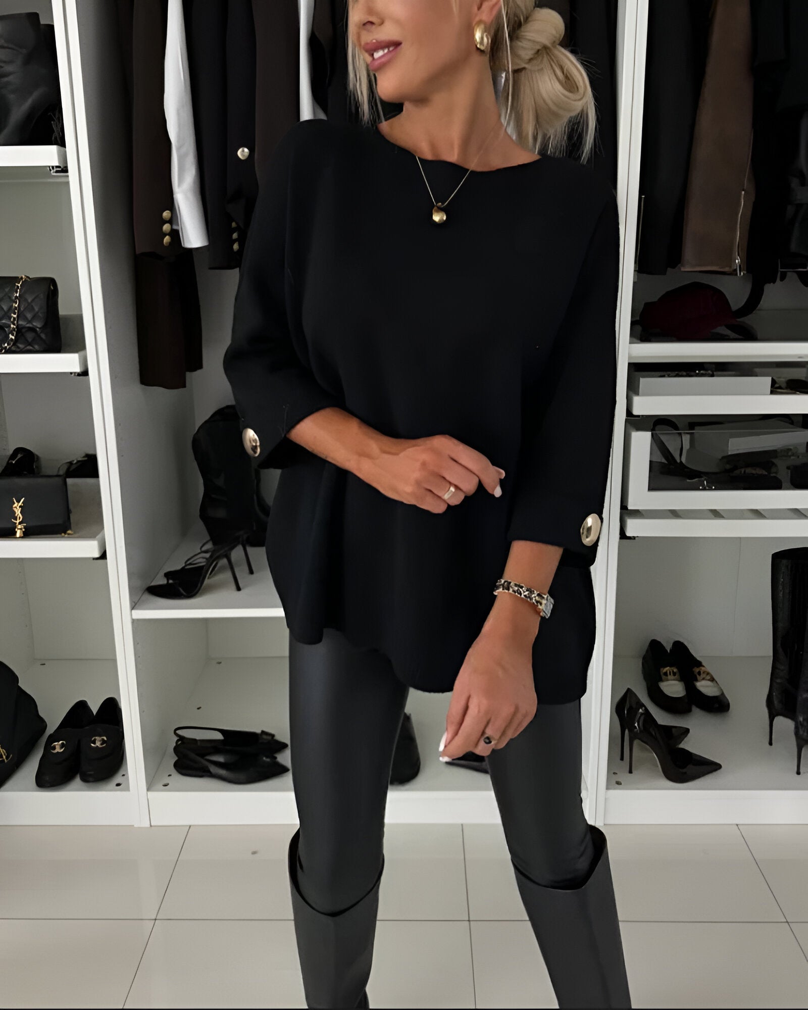 Janelle – Suéter informal con estilo