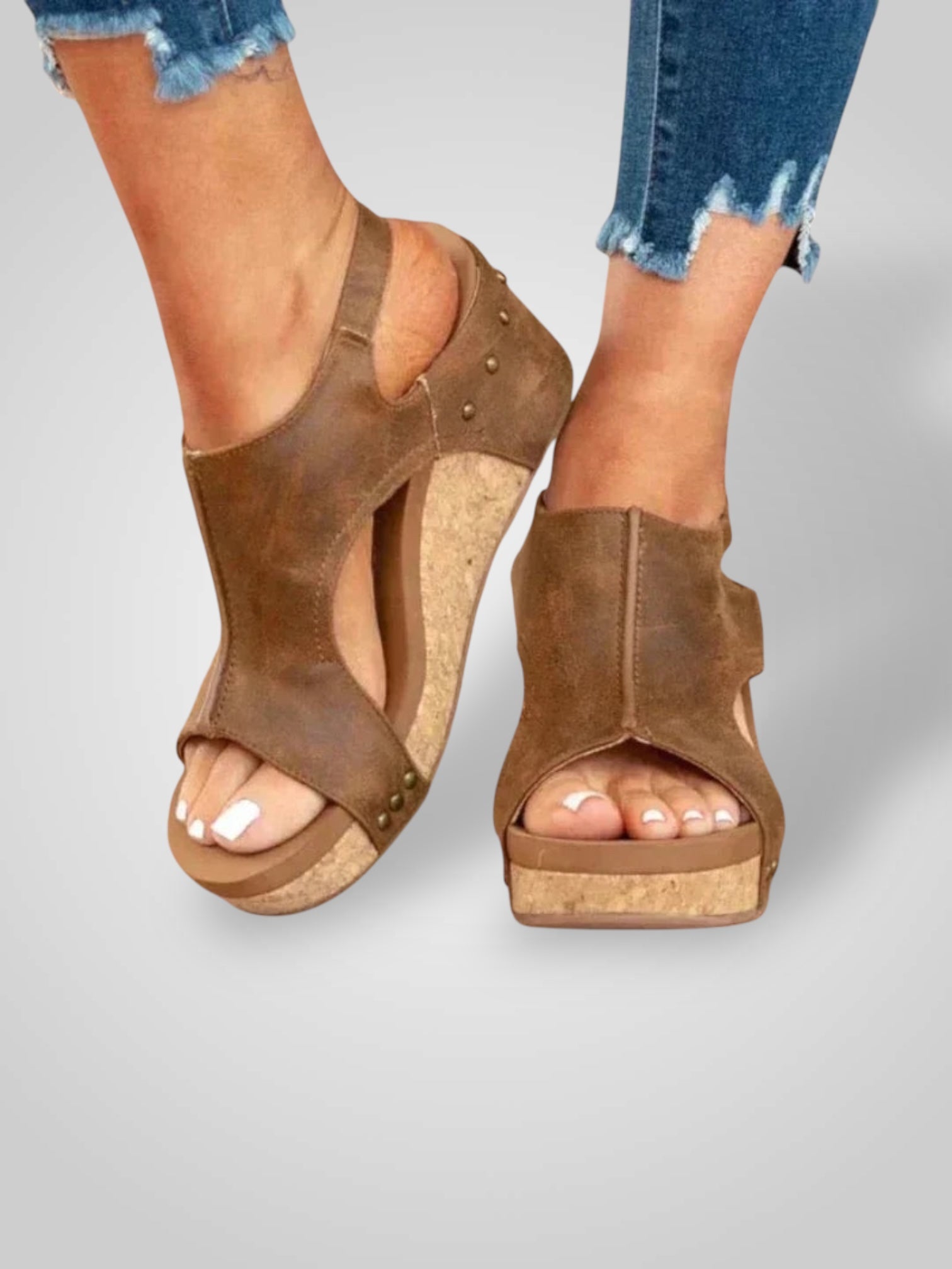 Cora | Sandalias ortopédicas de cuero