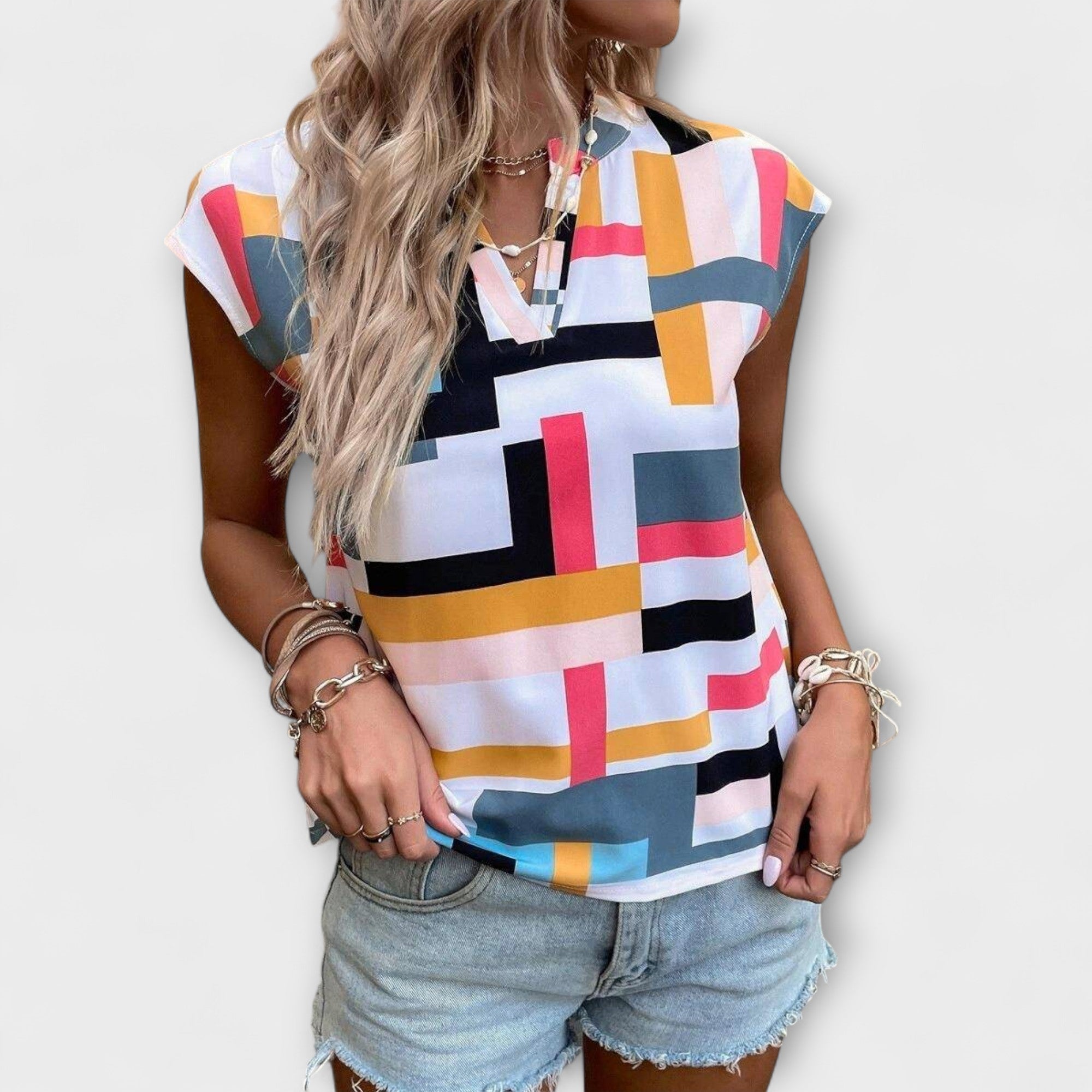 Chloe - Top de manga corta