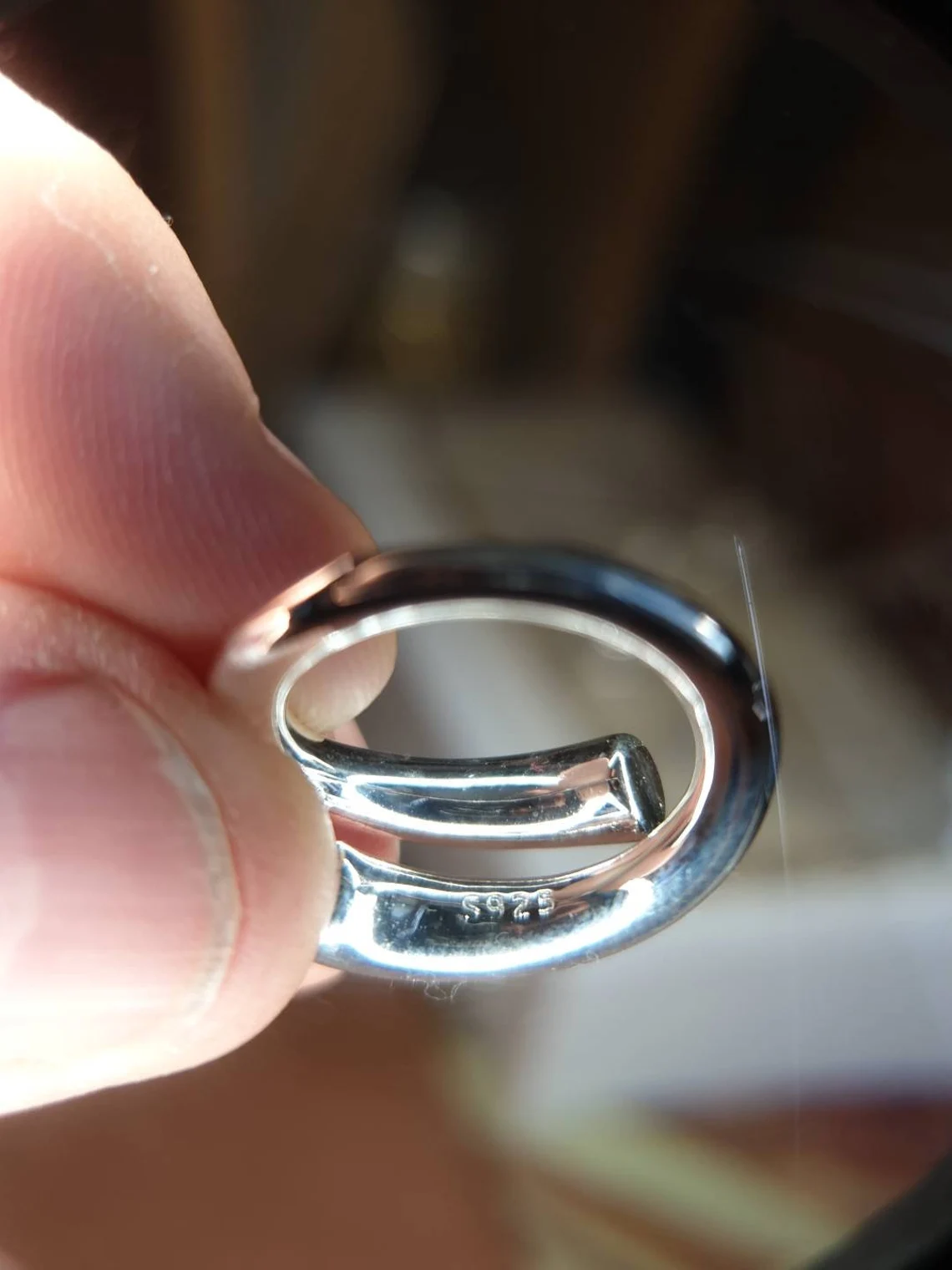 Anillo ajustable elegante