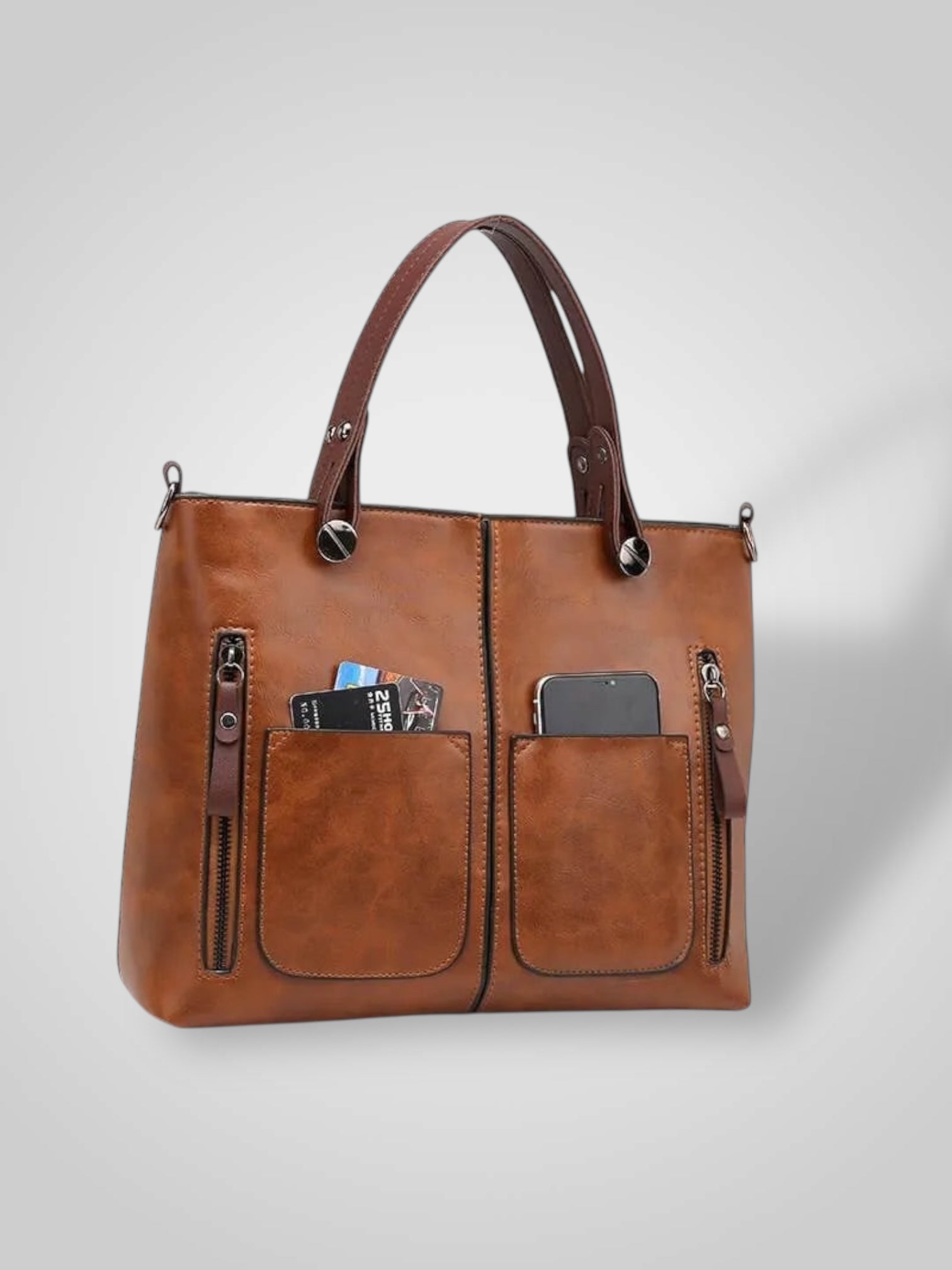 Aria | Bolso de hombro de cuero