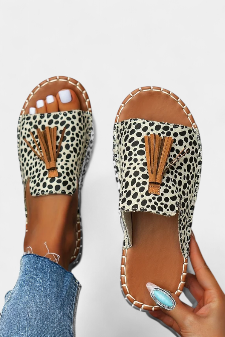 Sandalias ortopédicas Lia con soporte diario