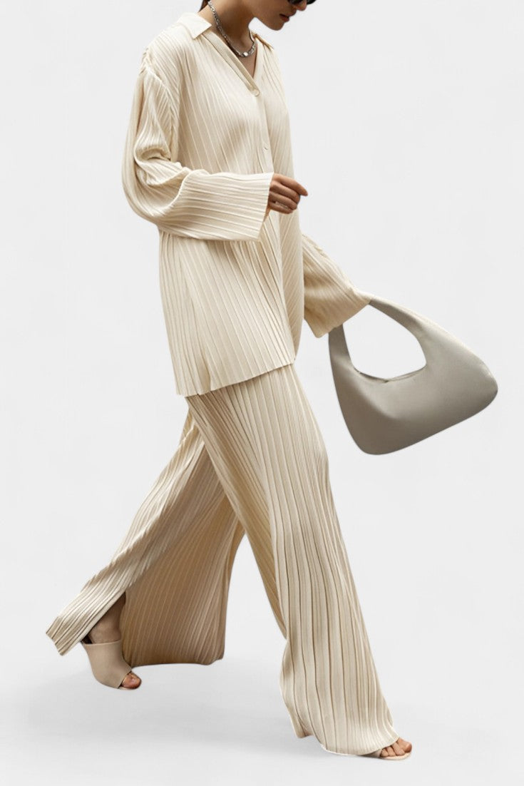 Conjunto de salón plisado de gran tamaño de Sephora