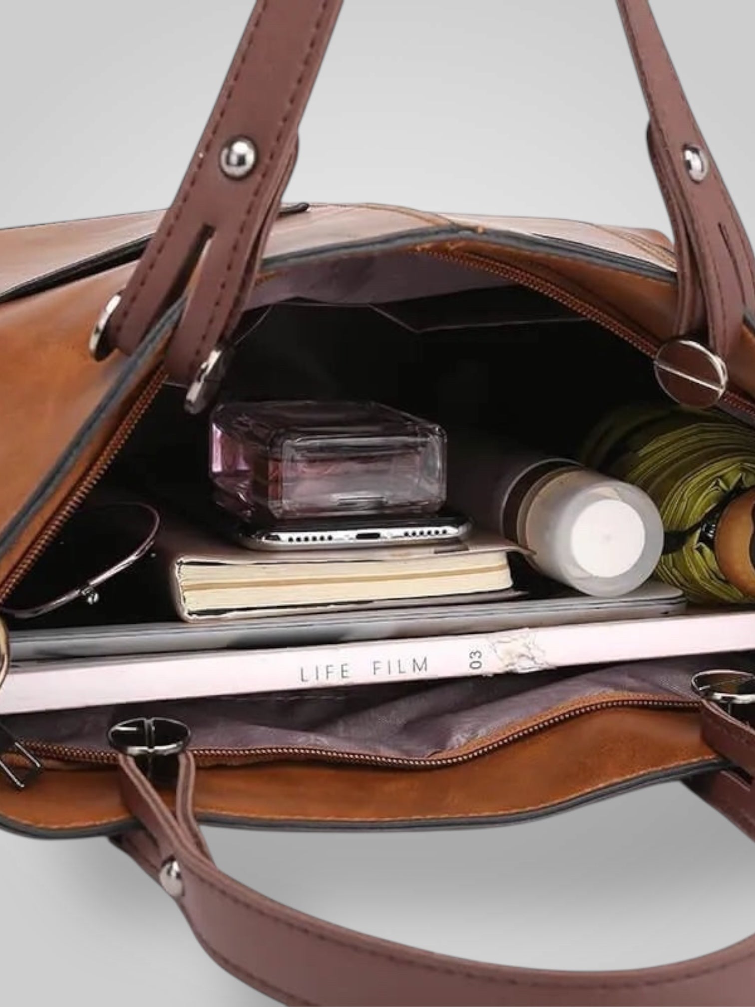 Aria | Bolso de hombro de cuero