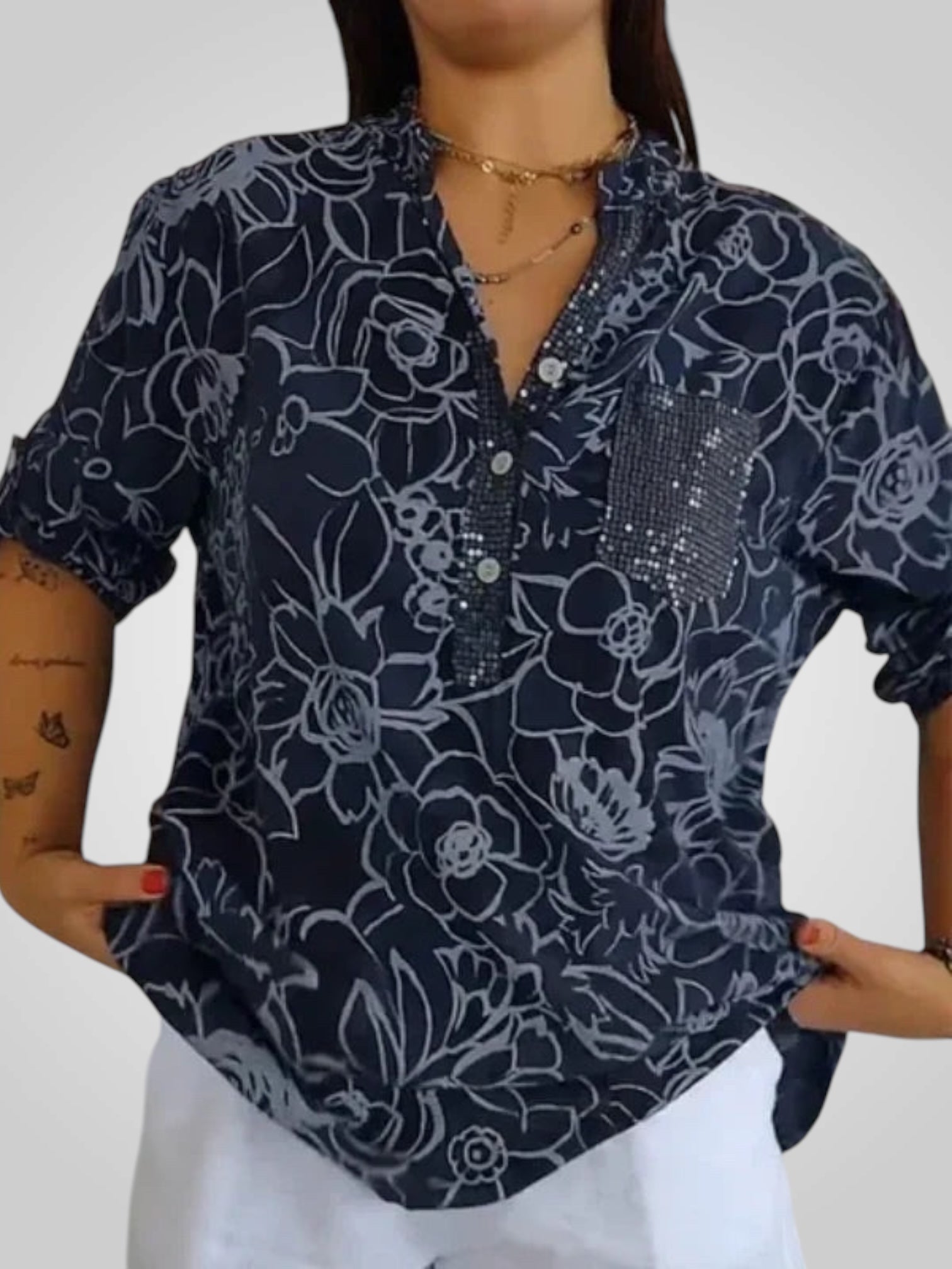 Daria | Blusa estampada para mujer