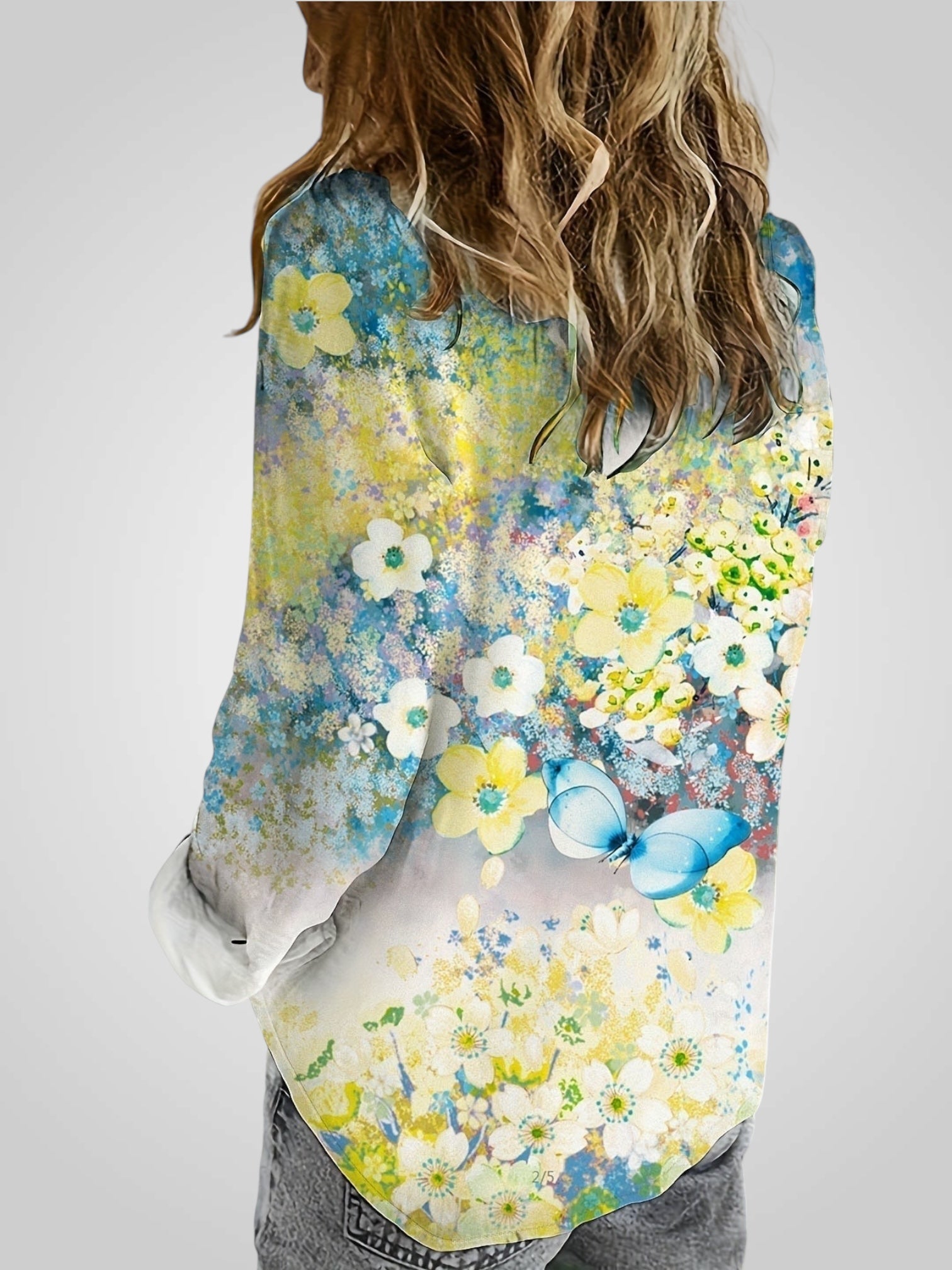 Rosalia | Blusa bohemia floral