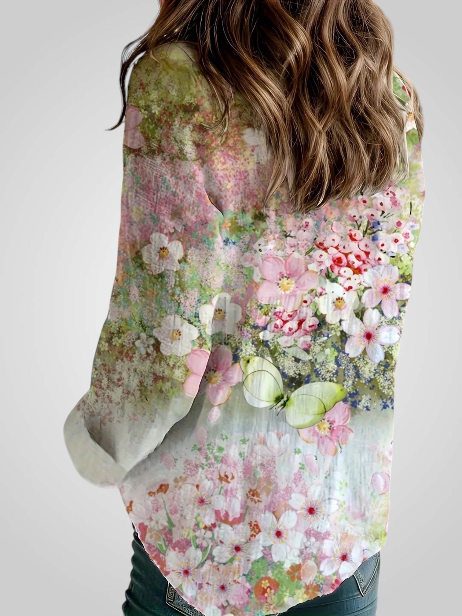 Rosalia | Blusa bohemia floral