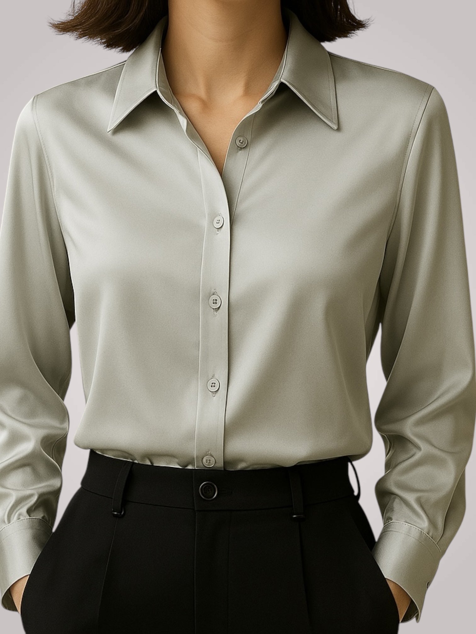 Elvir | Blusa de satén