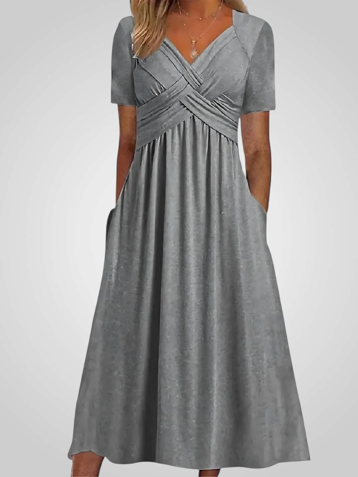 Carmen | Vestido midi con cubrebarriga