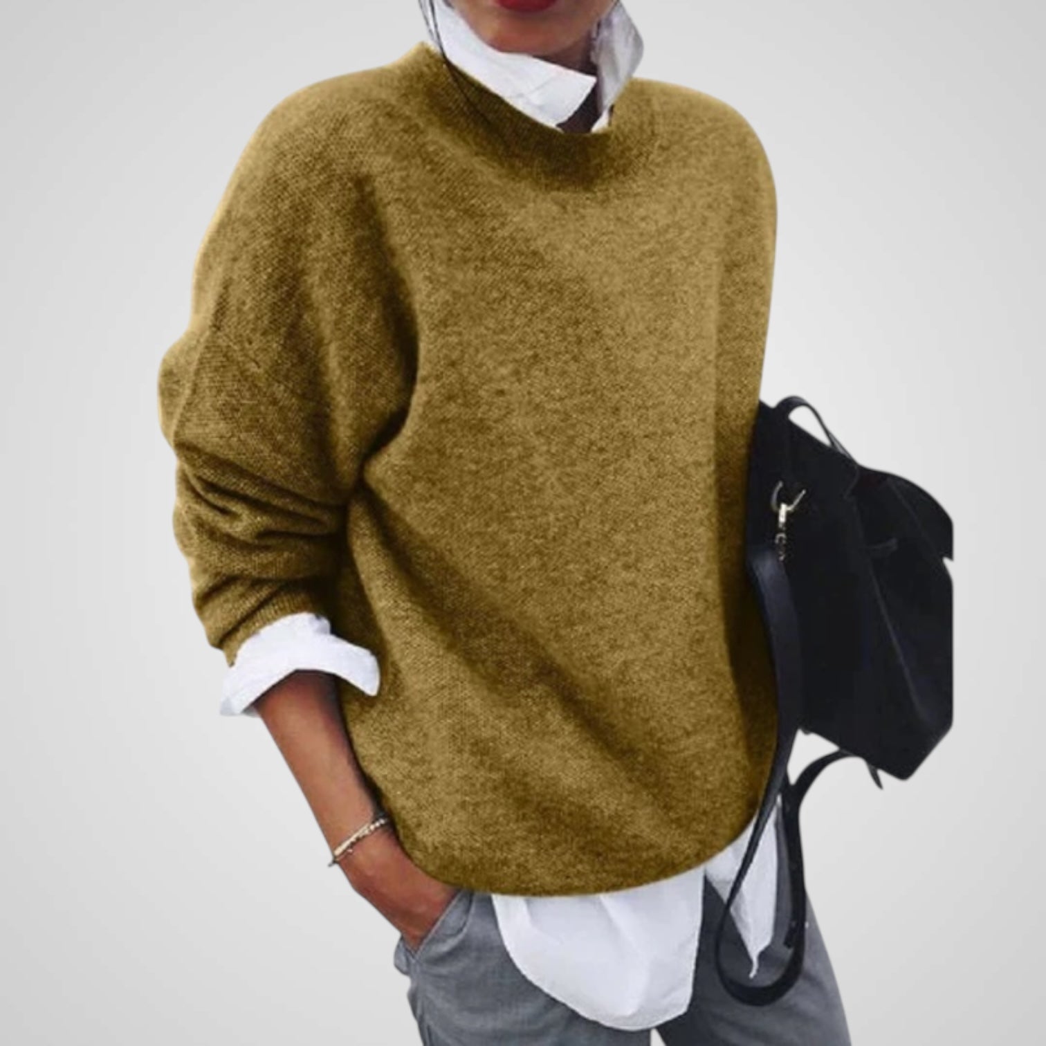 Cassi | Suéter informal de cachemira para mujer