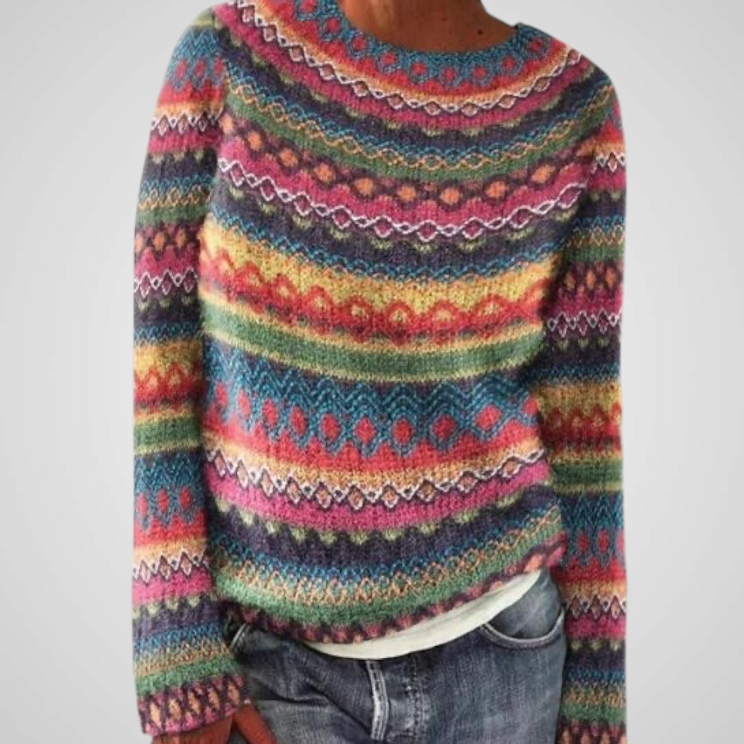 Yancey | Suéter de lana cálido