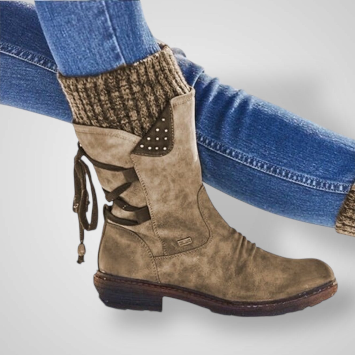 Bogie | Botas casuales para mujer con cremalleras laterales