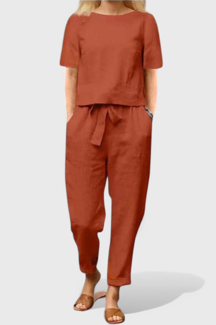 Conjunto de verano vintage de Yvette