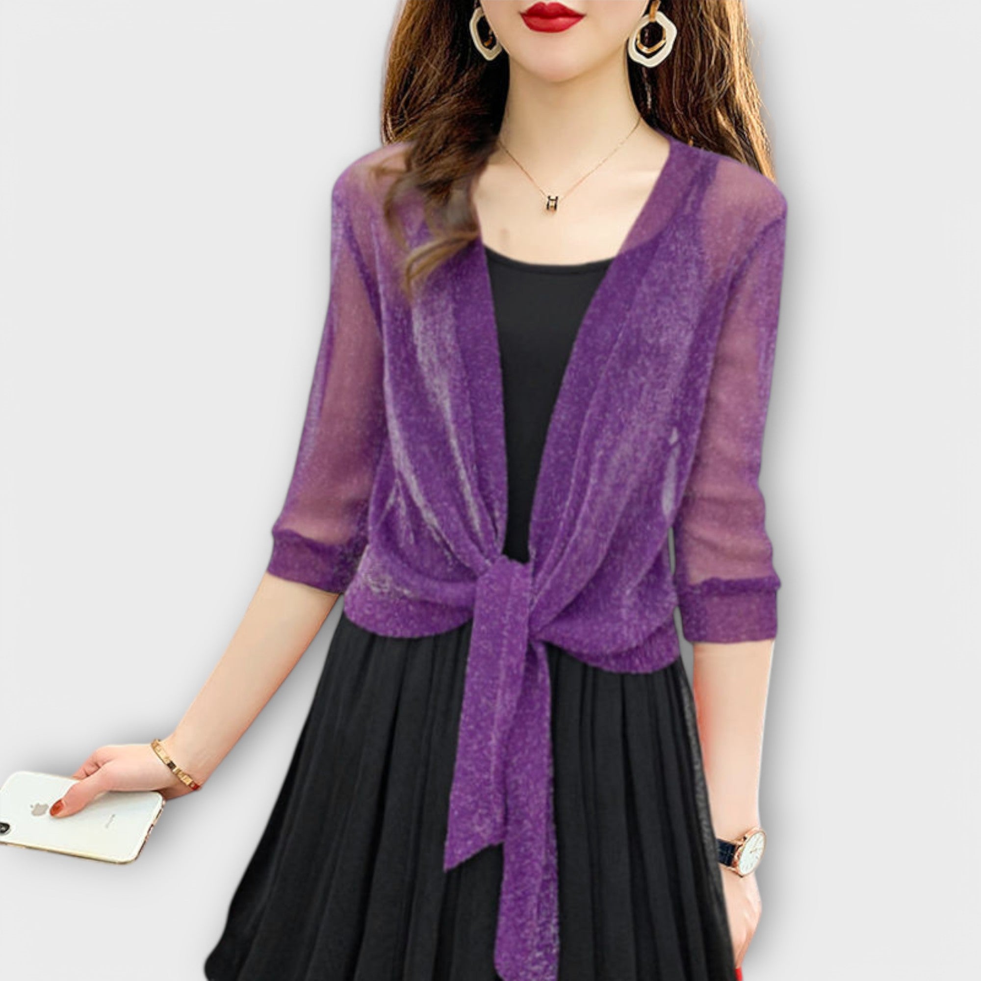 Olivia - Blusa abierta al frente