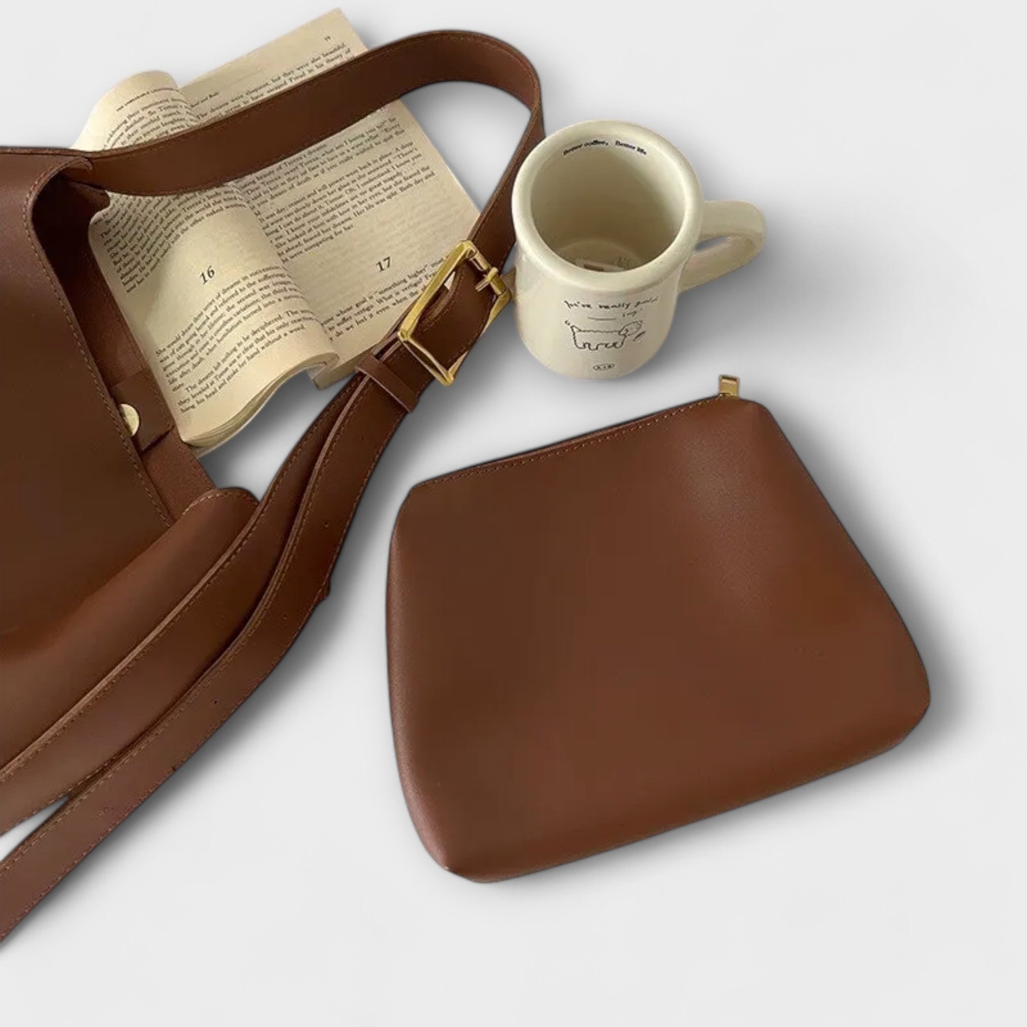 Sami – elegante bolso de hombro de piel