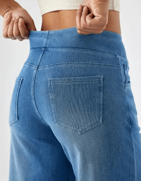 Pantalones cómodos con cintura elástica