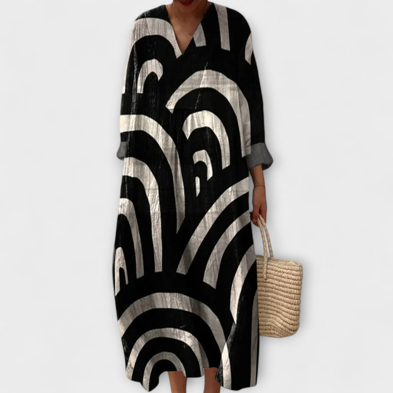 Berta — Vestido de algodón cómodo y elegante