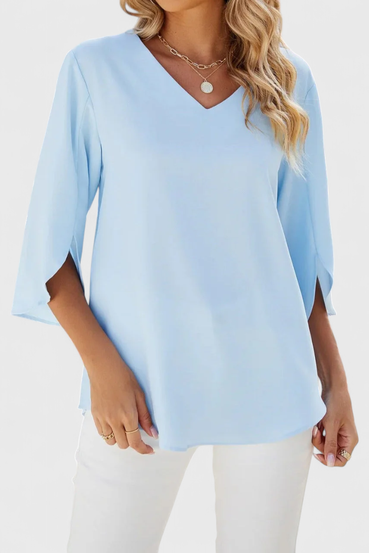 Blusa Casual Tabitha con Línea Cómoda y Estilo Elegante