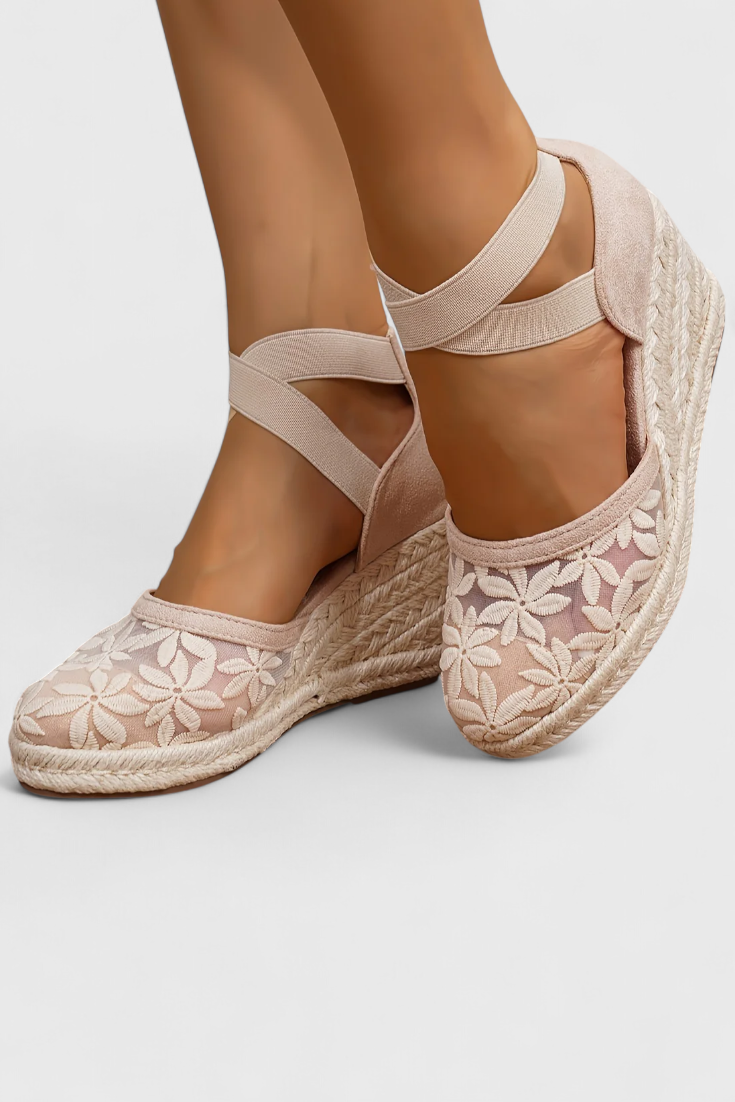 Sandalias ortopédicas Phylis con plataforma en el talón