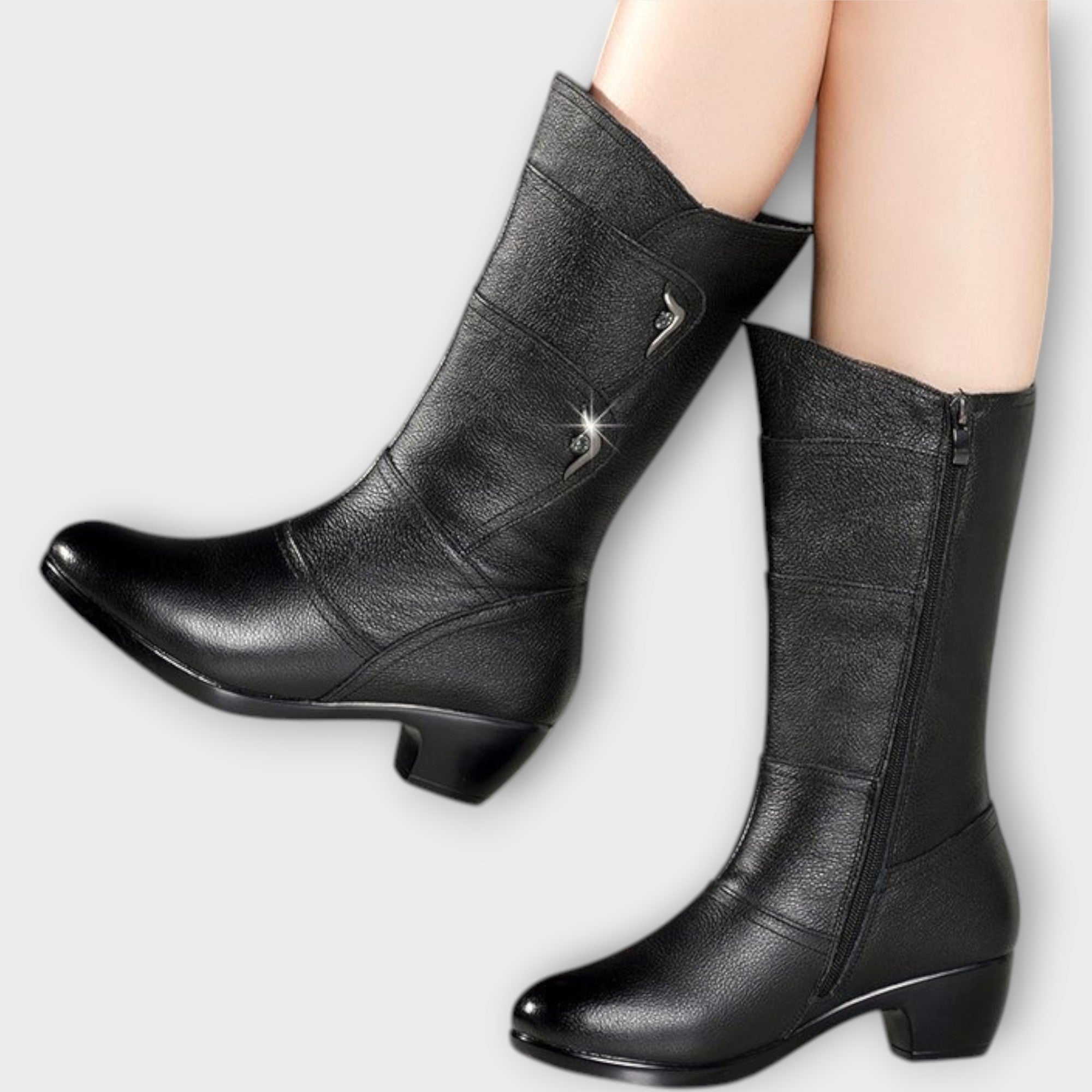 Botas con diseño elegante y ajuste cómodo