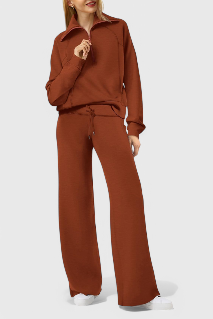 Conjunto de dos piezas de manga larga Berken