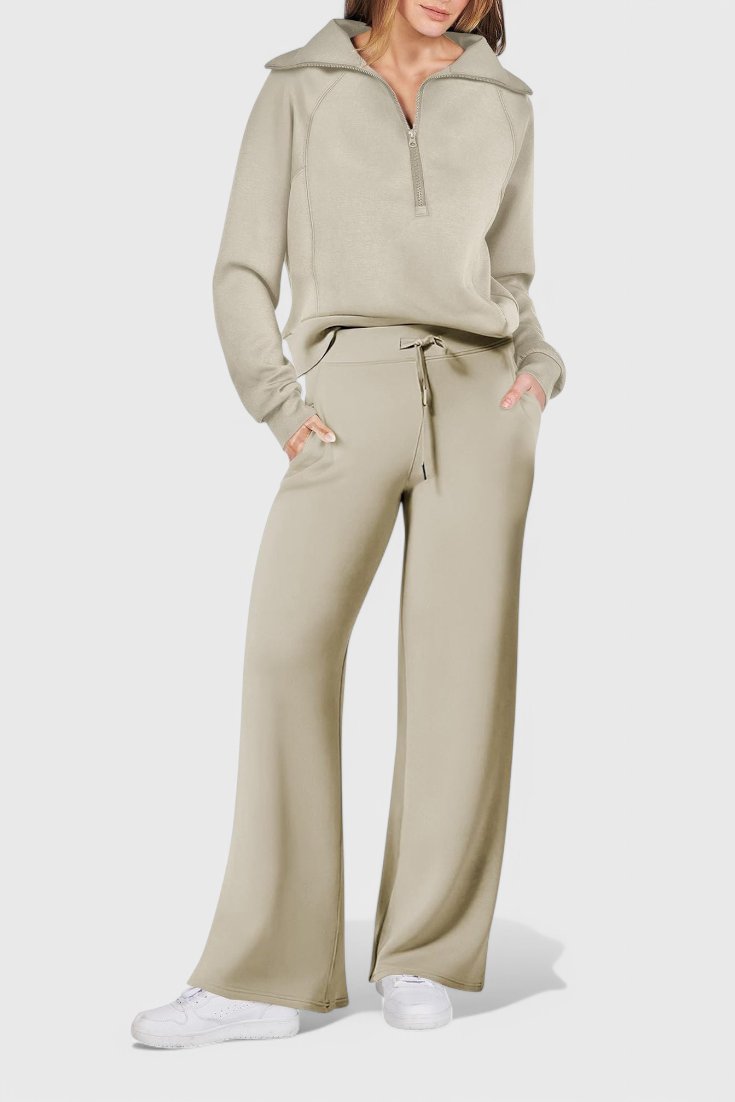 Conjunto de dos piezas de manga larga Berken